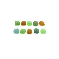 real sea glass buttons