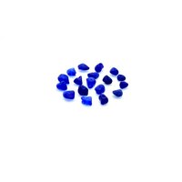 Real Sea Glass Beads Cobalt Blue Center Hole Craft Supply Canada