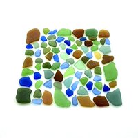 mosaic sea glass pieces