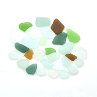 Real Sea Glass 30 Genuine Natural Pieces Jewelry Making Crafts