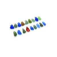 tiny sea glass charms