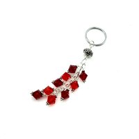 Red Crystal Keychain Swarovski Elements Women's Gift Canada