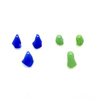 cobalt blue and green colours