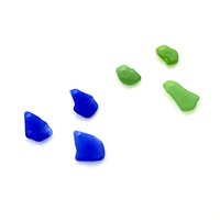 sea glass pendants and charms