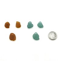 real sea glass beads