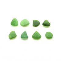 green sea glass pendants