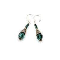 Swarovski Elements emerald green