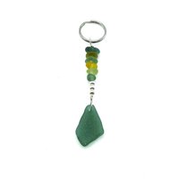 Sea Glass Keyring Canada Beach Keychain One of a Kind Gifts