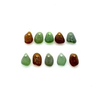 beach glass charms