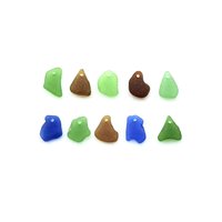 sea glass pendants