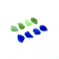 top drilled beach glass 