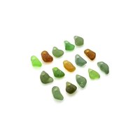 real sea glass beads