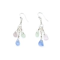 light purple pink green cornflower blue colours