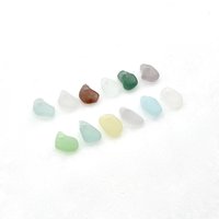 Sea Glass Charms for Jewelry Making Tiny Drilled Beads Canada