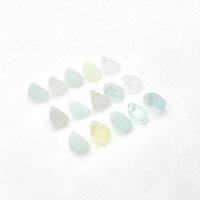 genuine sea glass beads