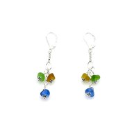 green brown cornflower blue colours