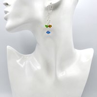 sterling silver pierced lever back