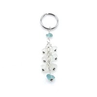 dangly cluster style beach keyring