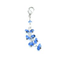 cornflower blue cluster drops