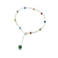 colourful ankle bracelet for her