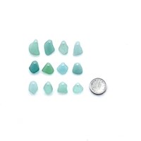 beach glass drop beads