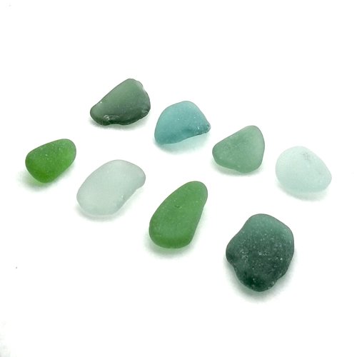 Authentic sea glass