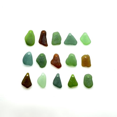 real sea glass beads Canada