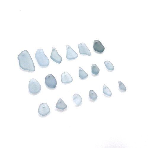 Reserved for Shawn Sea Glass Pendants and Charms Top Drilled 