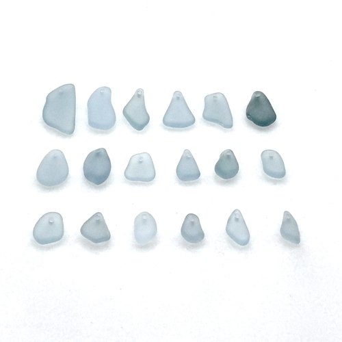 Reserved for Shawn Sea Glass Pendants and Charms Top Drilled 