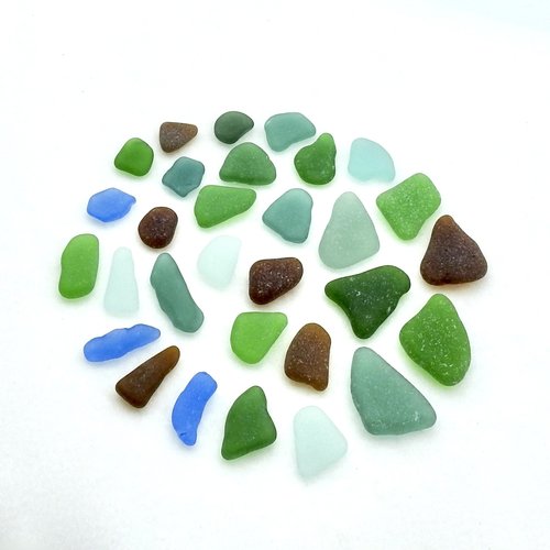 green cornflower blue brown aqua