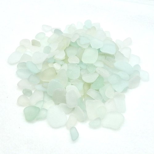 Natural Sea Glass Bulk Light Pastel Jewelry Craft Gift Making 