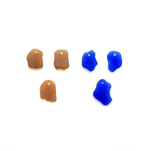 beach glass beads