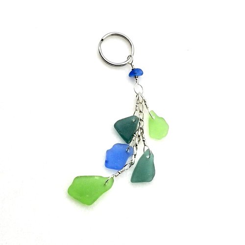 4 3/4 inches in length from the top of the keyring