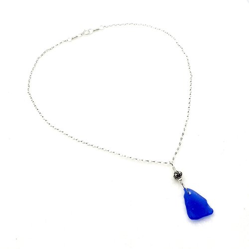 cobalt blue pendant 