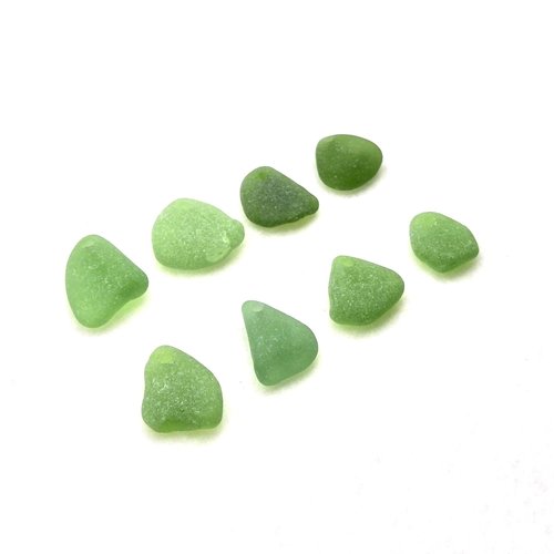 green pendants and charms