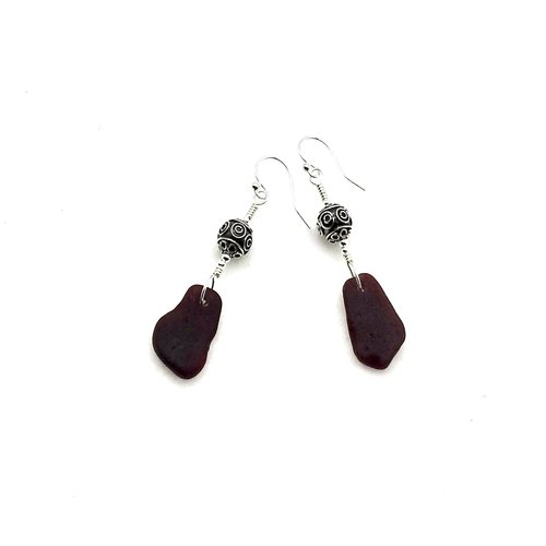 rare dark burgundy red