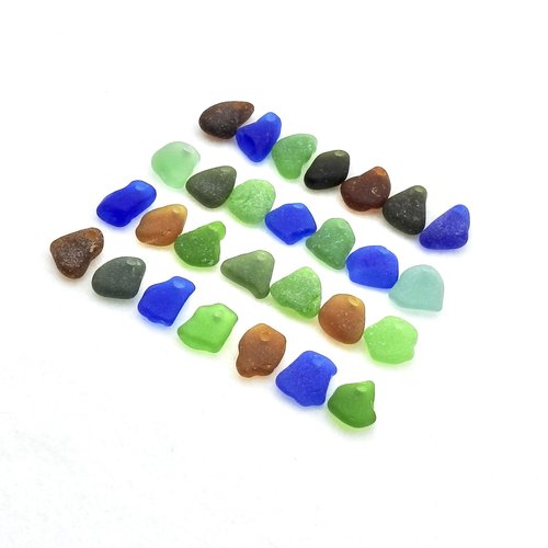 cobalt blue green brown shades