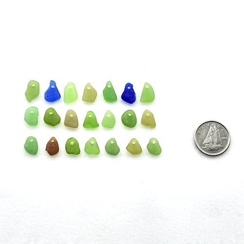 mixed colours cobalt blue green brown