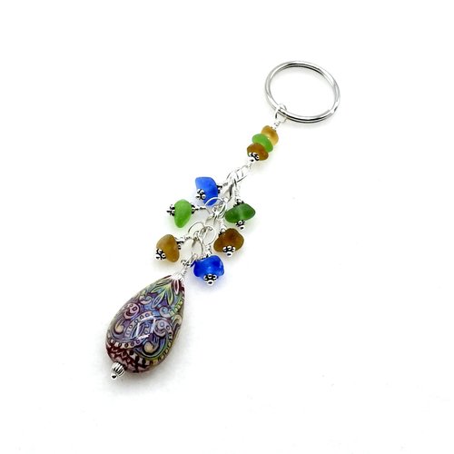 4.5 inch long teardrop dangle