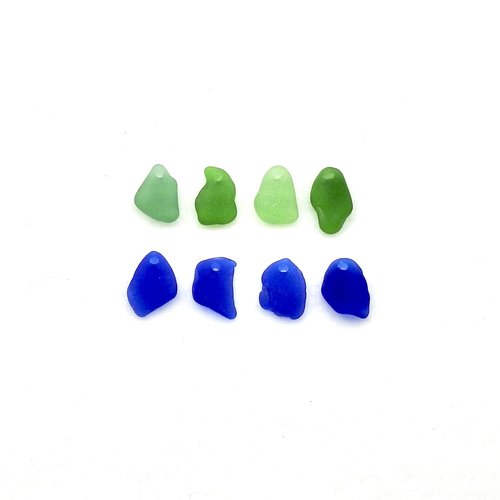 green and cobalt blue