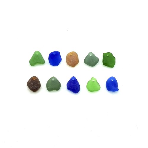 sea glass charms
