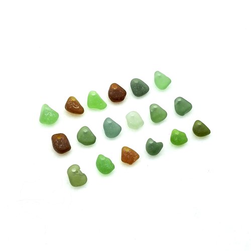 multi colour tiny pendants