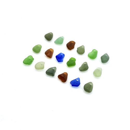 shades of green brown cobalt blue