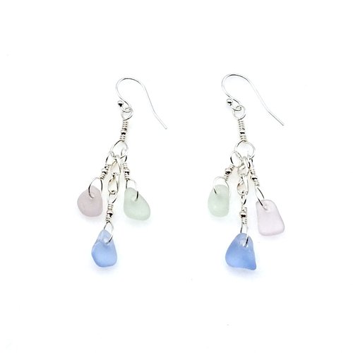 light purple pink green cornflower blue colours