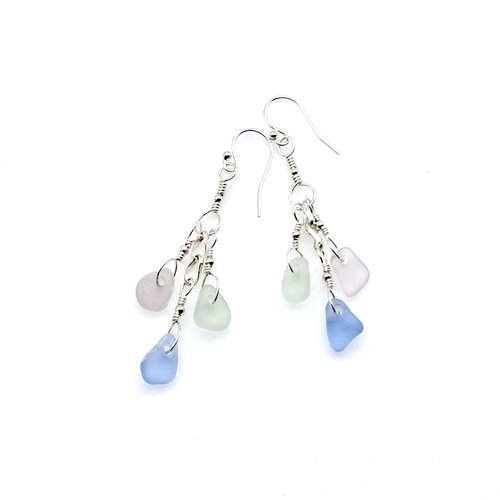 pastel colour earrings