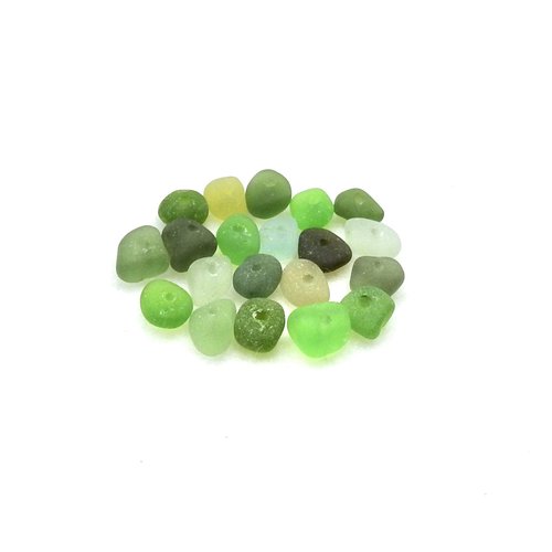 sea glass beads