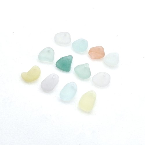 pastel sea glass 