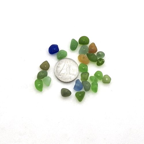 real beach glass Canada