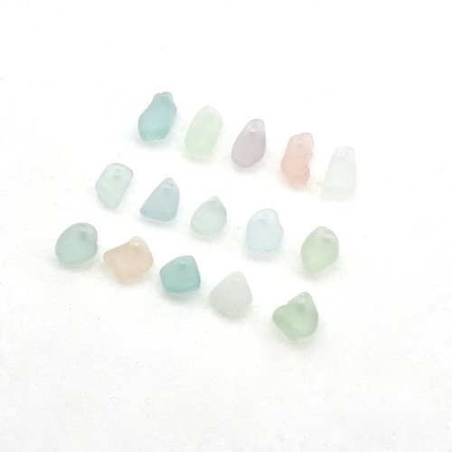pastel beach glass 