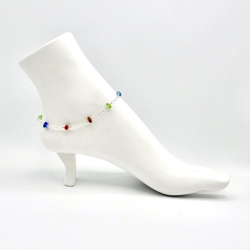 cute summer anklet